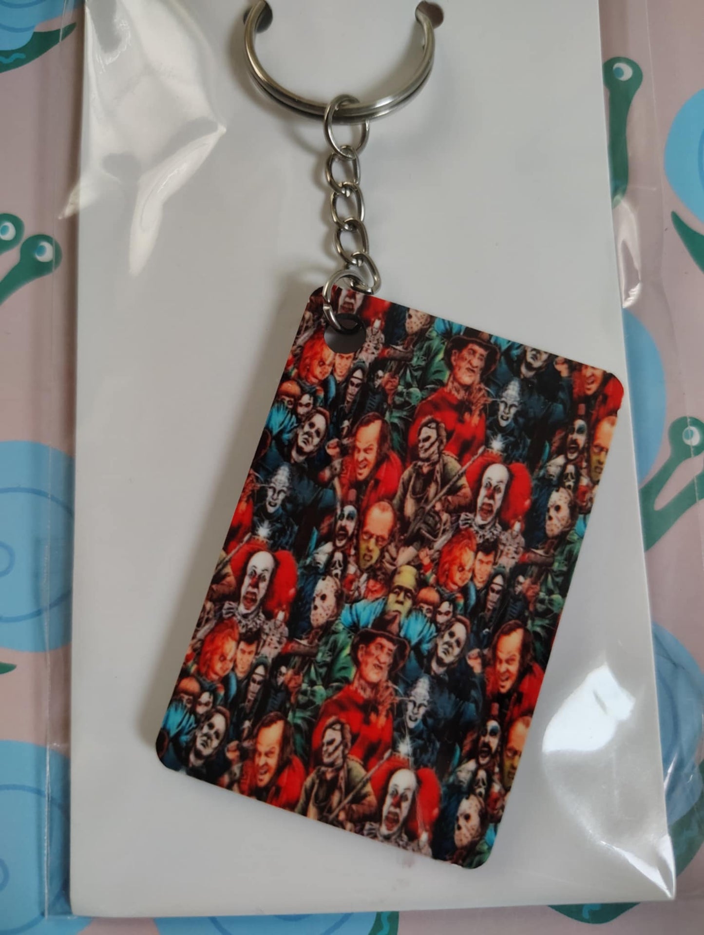 Horror People Keychain