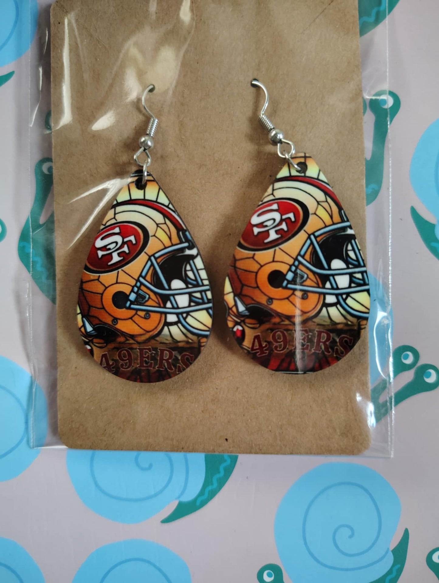 Football Earrings