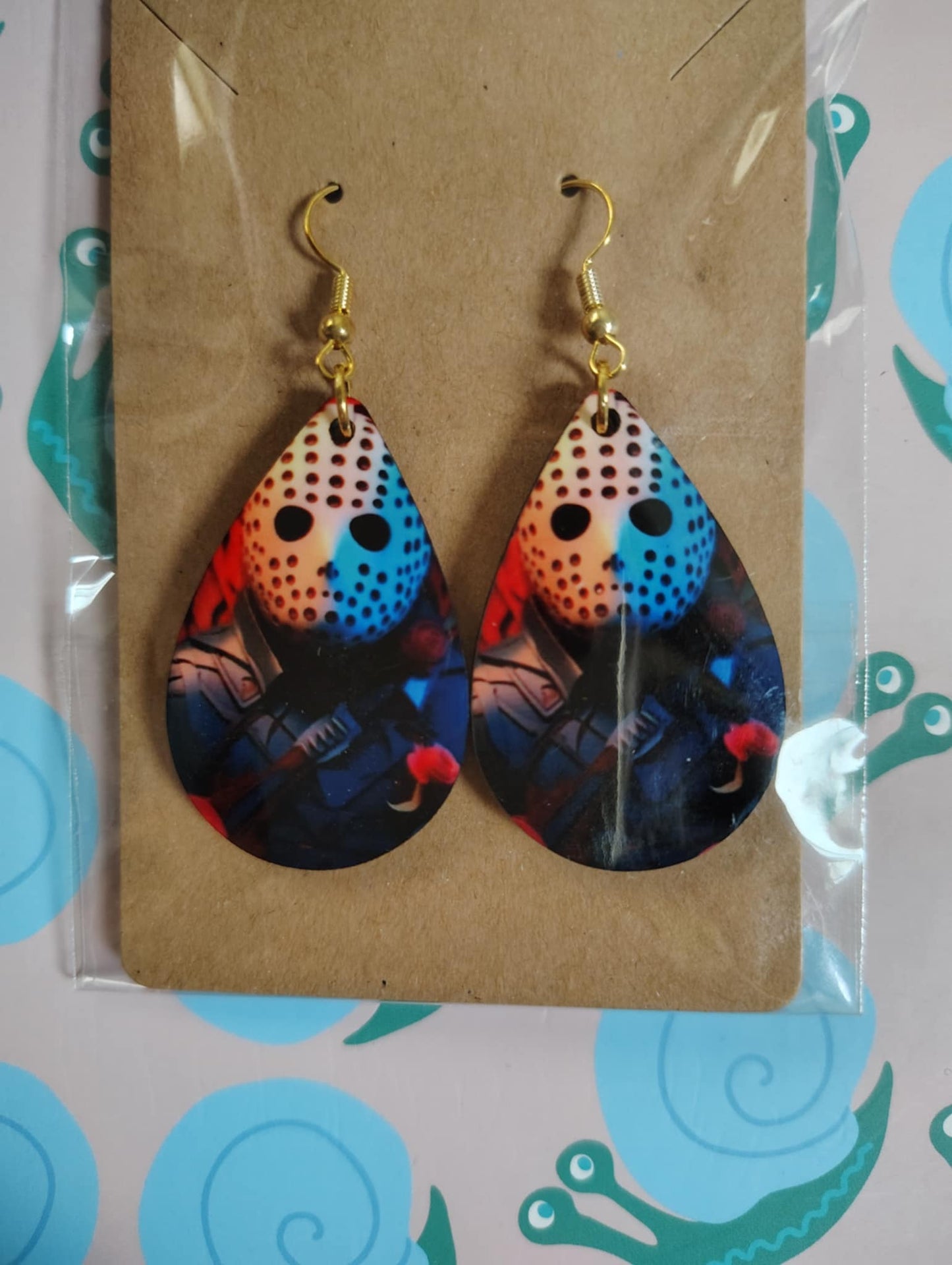 Masked Guy Earrrings