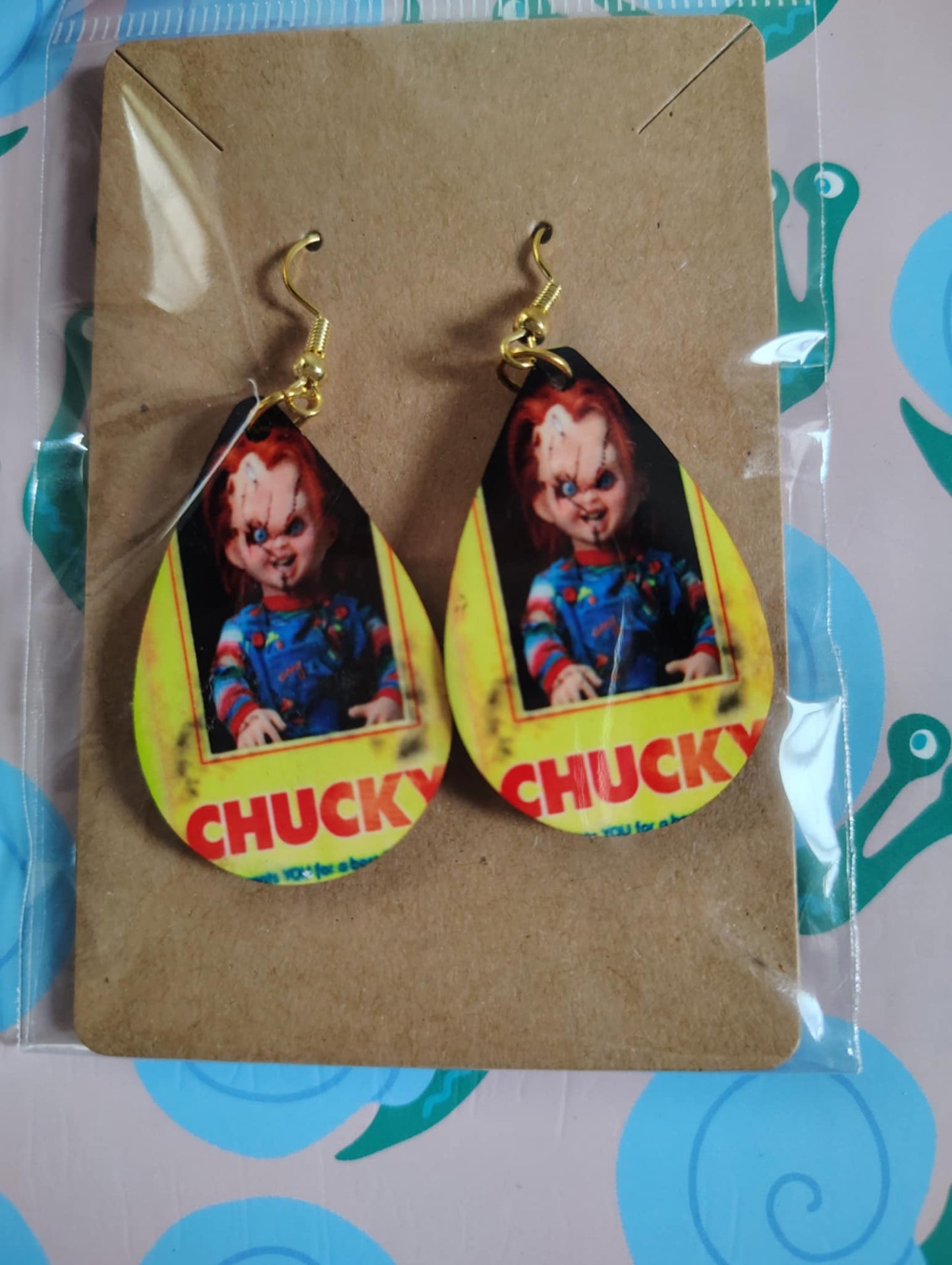 Red headed boy Earrings