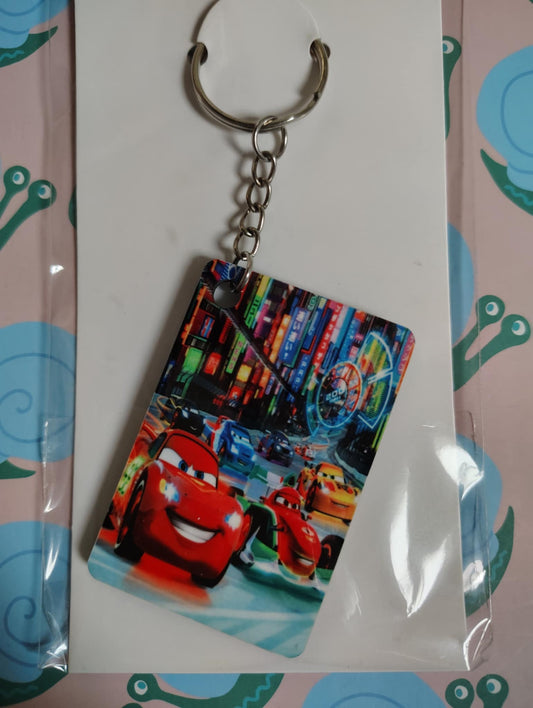 Red Car Keychain
