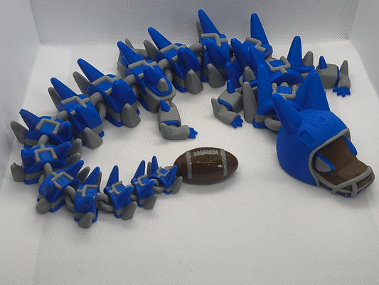 Football 3D Printed Dragon